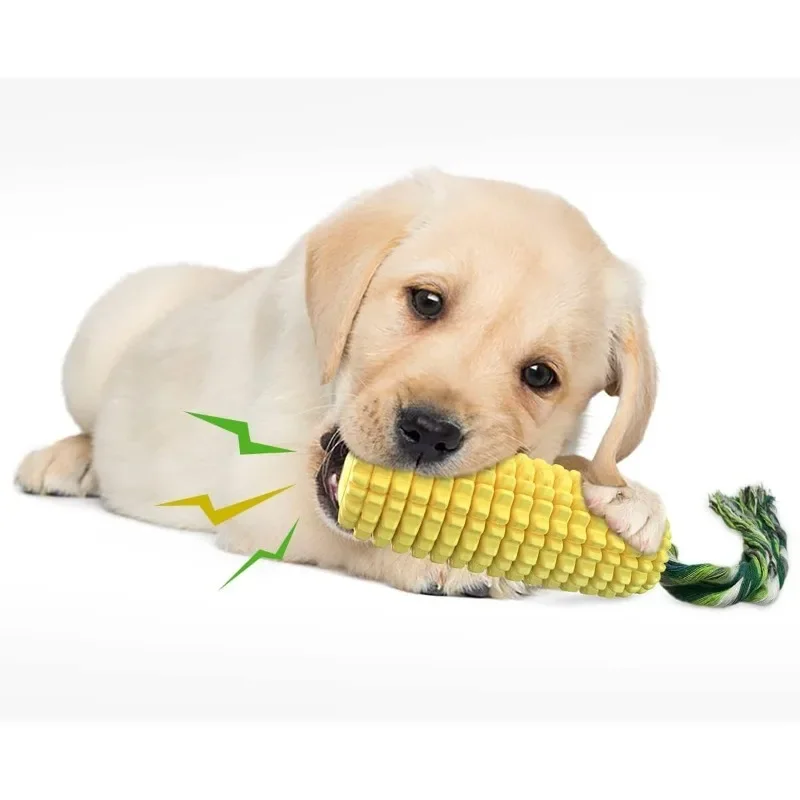 Corn Dog Stick - Nieuw! Voor agressieve kauwers: stevige, duurzame,