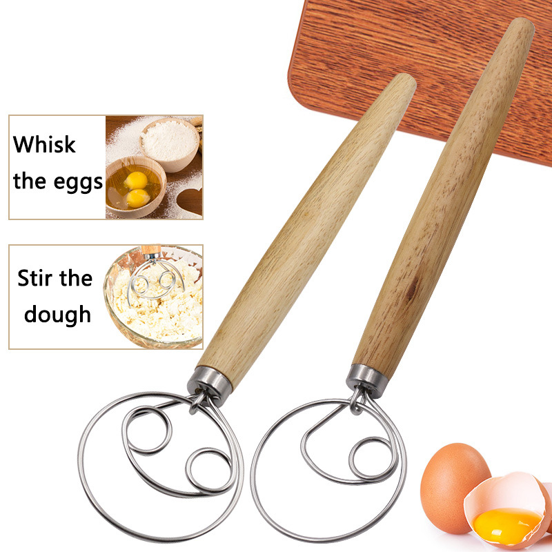 Danish Pancake Pan - Keukenbroodmes, Deense deegklopper, Deens deeggraveermes, RVS