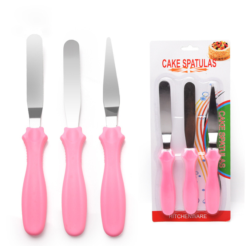 Okonomiyaki Spatula - 3 stks/set Cake Spatel Boter Icing