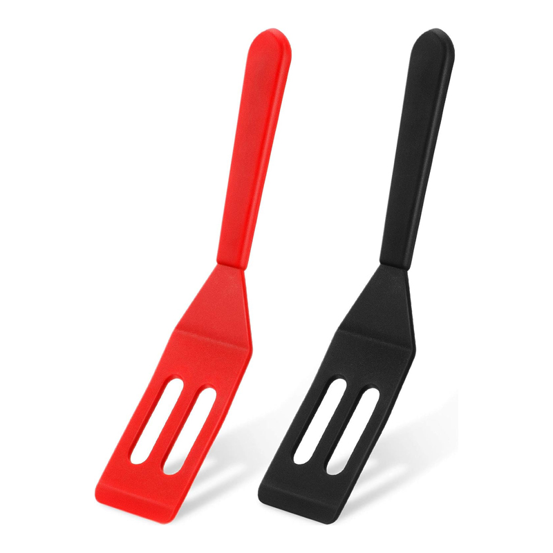 Okonomiyaki Spatula - Siliconen Frituurschep Brownie Serveerspatel Anti-aanbak Koekjesspatel