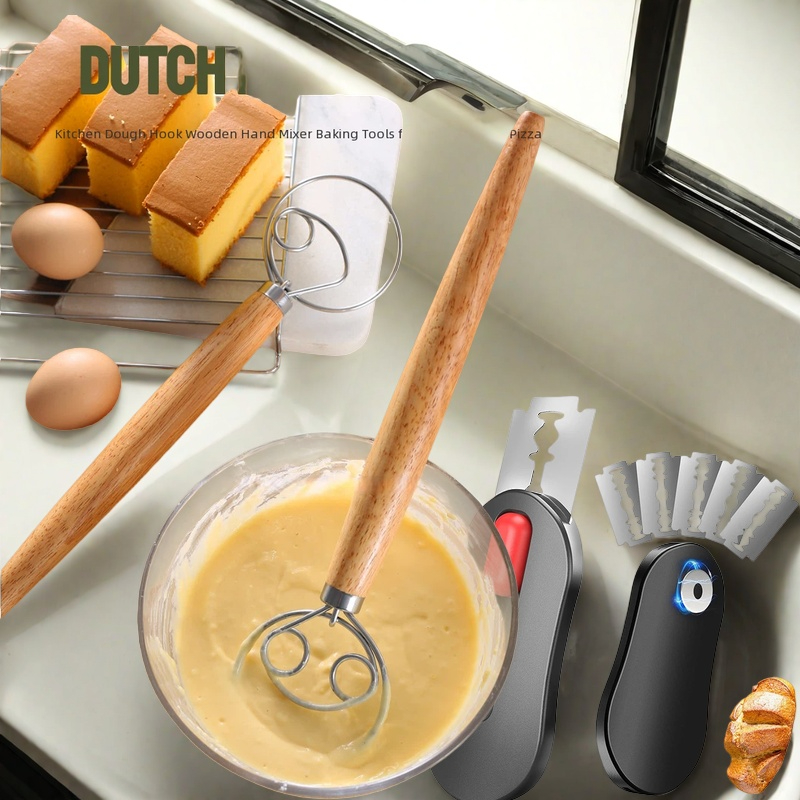 Danish Pancake Pan - Keukenbroodsnijder, taartgereedschap Deens deeggraveermes, roestvrijstalen keukenbakaccessoires,