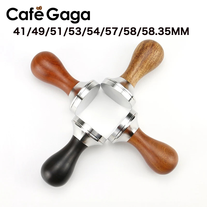 Delonghi Espresso Magnifica - Koffietamper 51mm 53mm 57mm 58,5mm Houten
