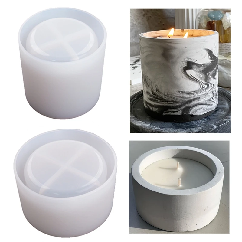 Potsticker Mold - 3 maten ronde cementbeton mallen voor