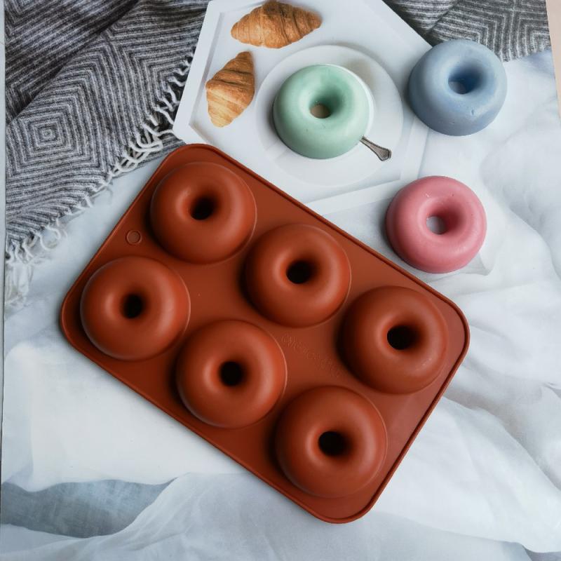 Nieuw # 6-gaats siliconen donu - Donut Mold Silicone recensie en prijs