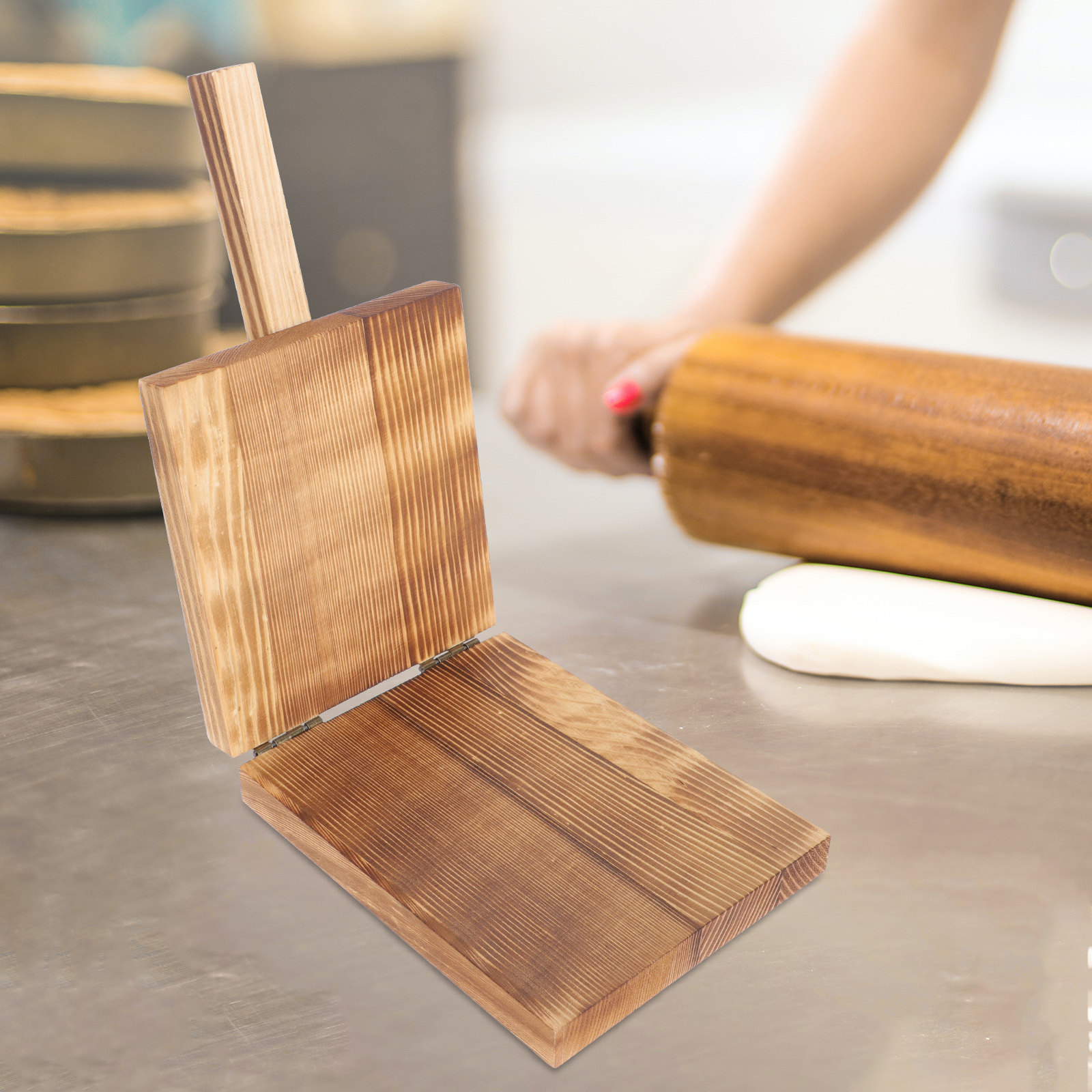 1 Set Houten Dumplinghuid-pres - Dumpling Press Set recensie en prijs