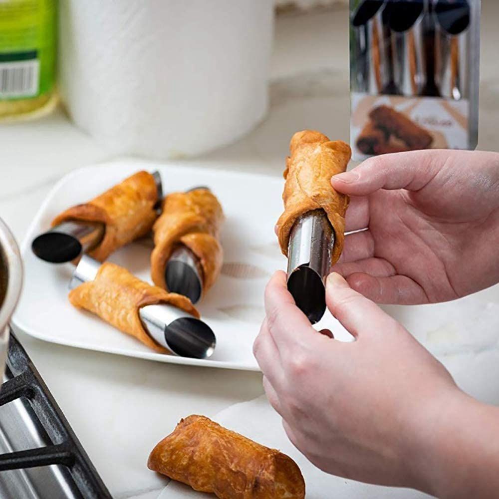 Metal 6-delige set Deense cann - Danish Pancake Pan recensie en prijs