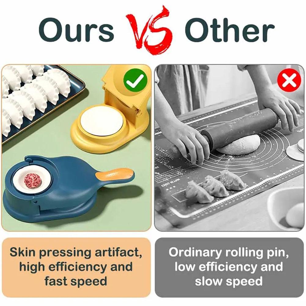 2-in-1 DIY Dumpling Maker Kit, - Dumpling Press Set recensie en prijs